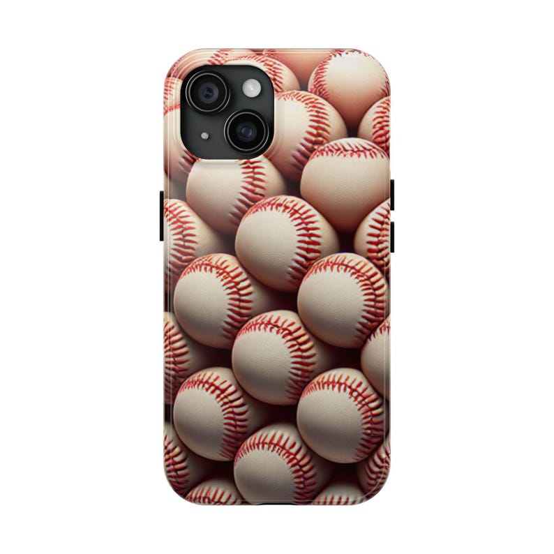 Baseball Lover Glossy Phone Case - Impact Resistant, Sports Fan Gift image 5