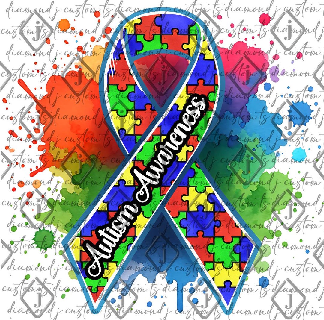 Autism Ribbon, Autism, Autism Awareness Ribbon, Autism Awareness ...