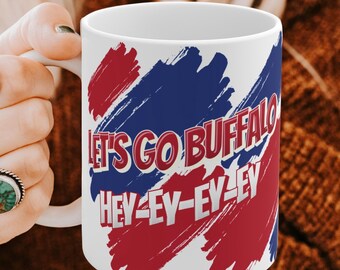 Buffalo Bills Mug, Let's Go Buffalo, Bills Mug, Buffalo Bills, Bills Fan Mug, Bills Mafia, Football Fan, Buffalo Spirit, Buffalo Football
