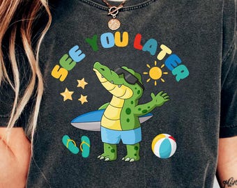 Camiseta para maestro/a "Último día de clases", camiseta para maestro/a "Colores cómodos de fin de año", camiseta de verano para maestro/a "Hasta luego", regalo para maestro/a.