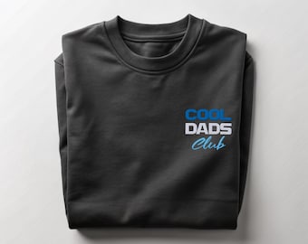 Sudadera con bordado para papá, Cool Dads Club, regalo para papá, cuello redondo, regalo navideño para papá, regalo del día del padre, regalo de cumpleaños para papá, regalo para papá nuevo