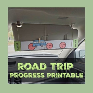 Activiteit voortgang roadtrip // Afdrukbaar