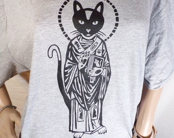 Saint Cat Tee Shirt