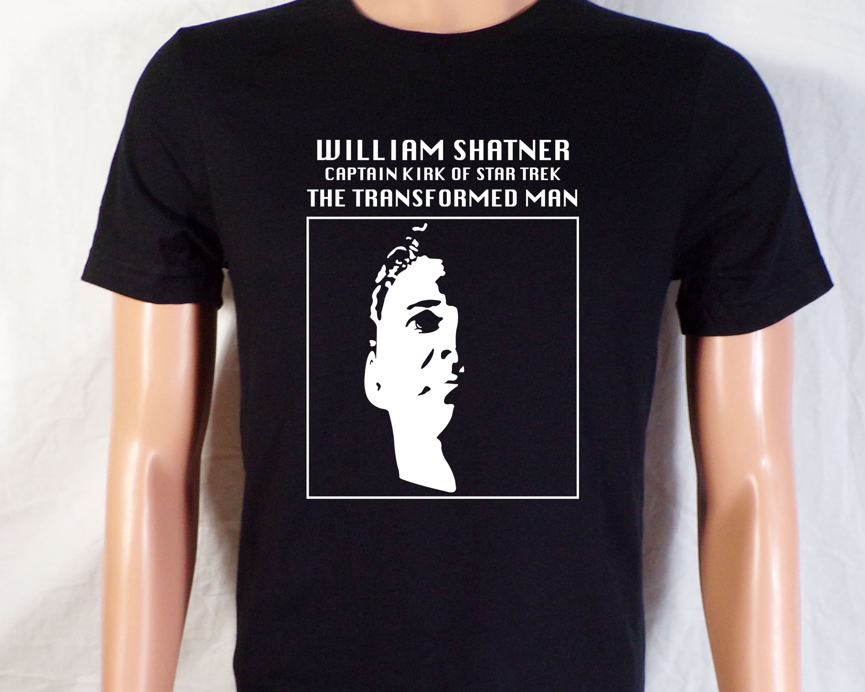 William Shatner the Transformed Man Bella Canvas or Gildan Unisex Short  Sleeve Black Tee S, M, L, XL and 2XL - Etsy