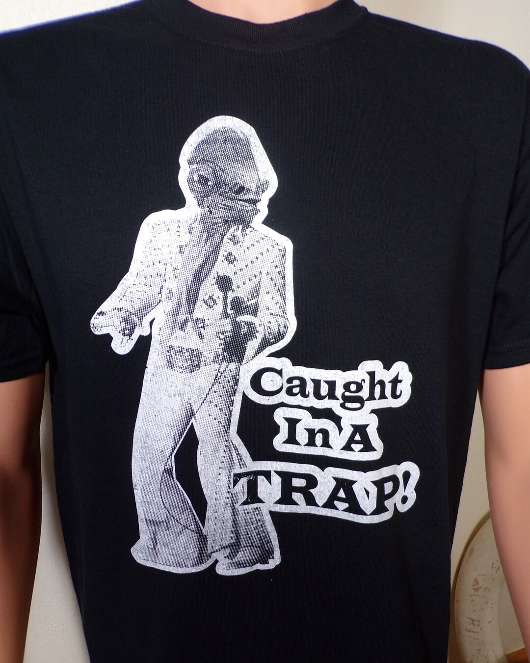 Elvis Ackbar Caught in a TRAP Stars Wars Humor Concert Tee Etsy