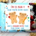 First Day of School Snack Sticker, Classroom Back to School Snack ...