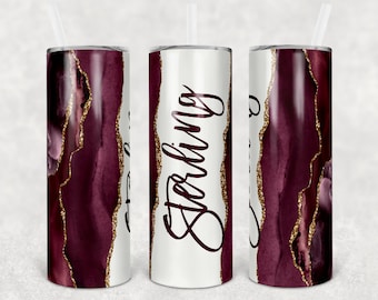 Personalized Geode Tumbler: Bridesmaid Proposal Gift