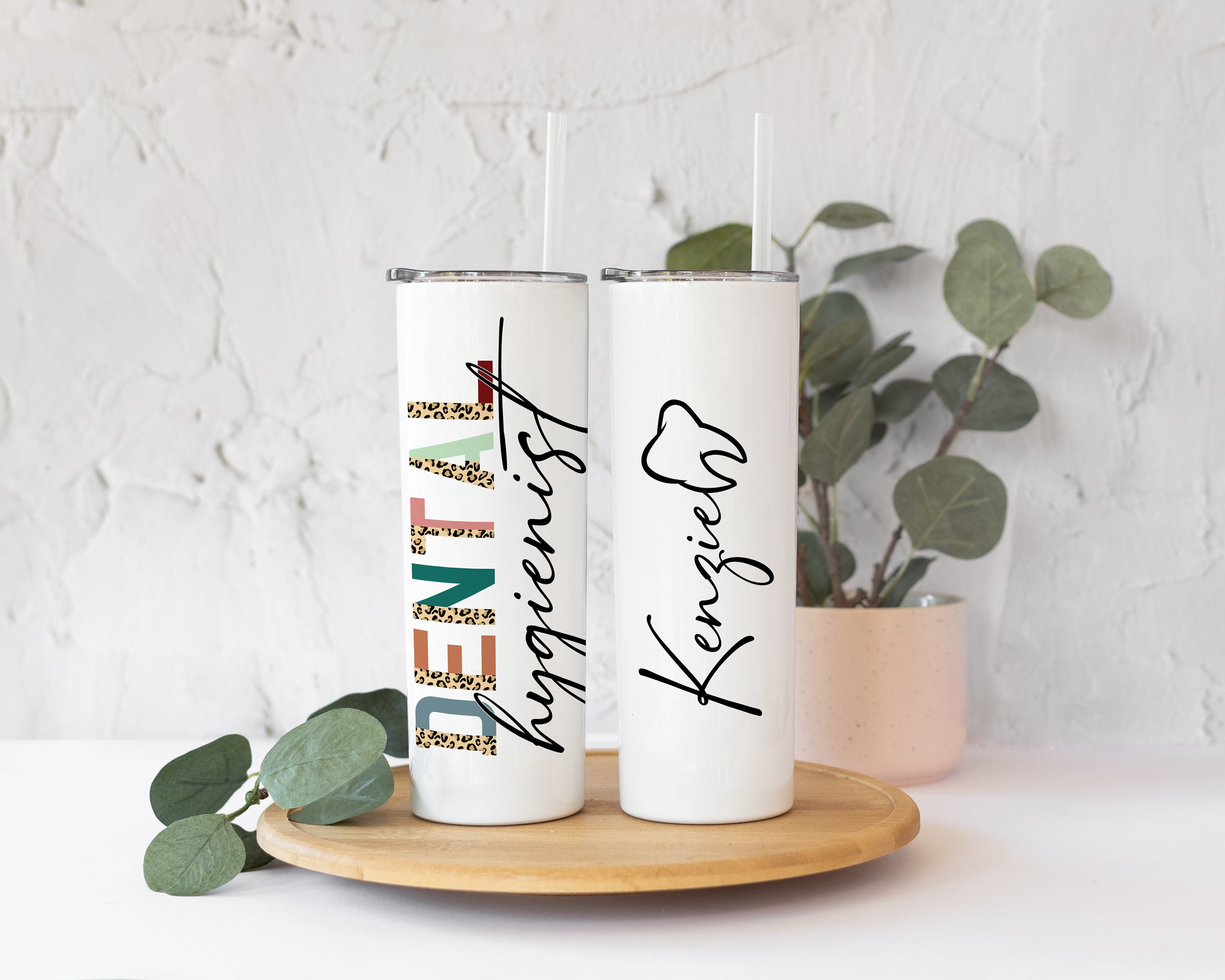 Personalized Dental Hygienist Tumbler With Straw, Leopard Print Dental  Hygienist Gift for Her, Dental Assistant Tumbler, Dental to Go Cup - Etsy