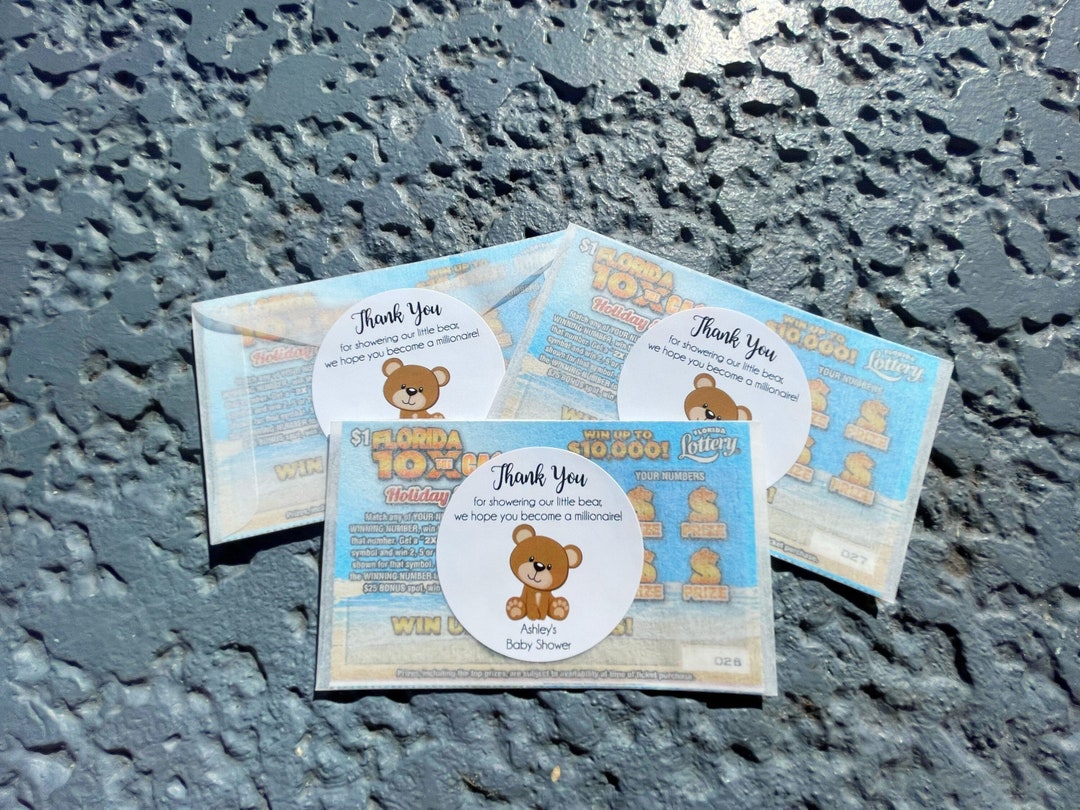 Teddy Bear Baby Shower Favor Labels, Baby Bear Favor Label, Teddy Bear