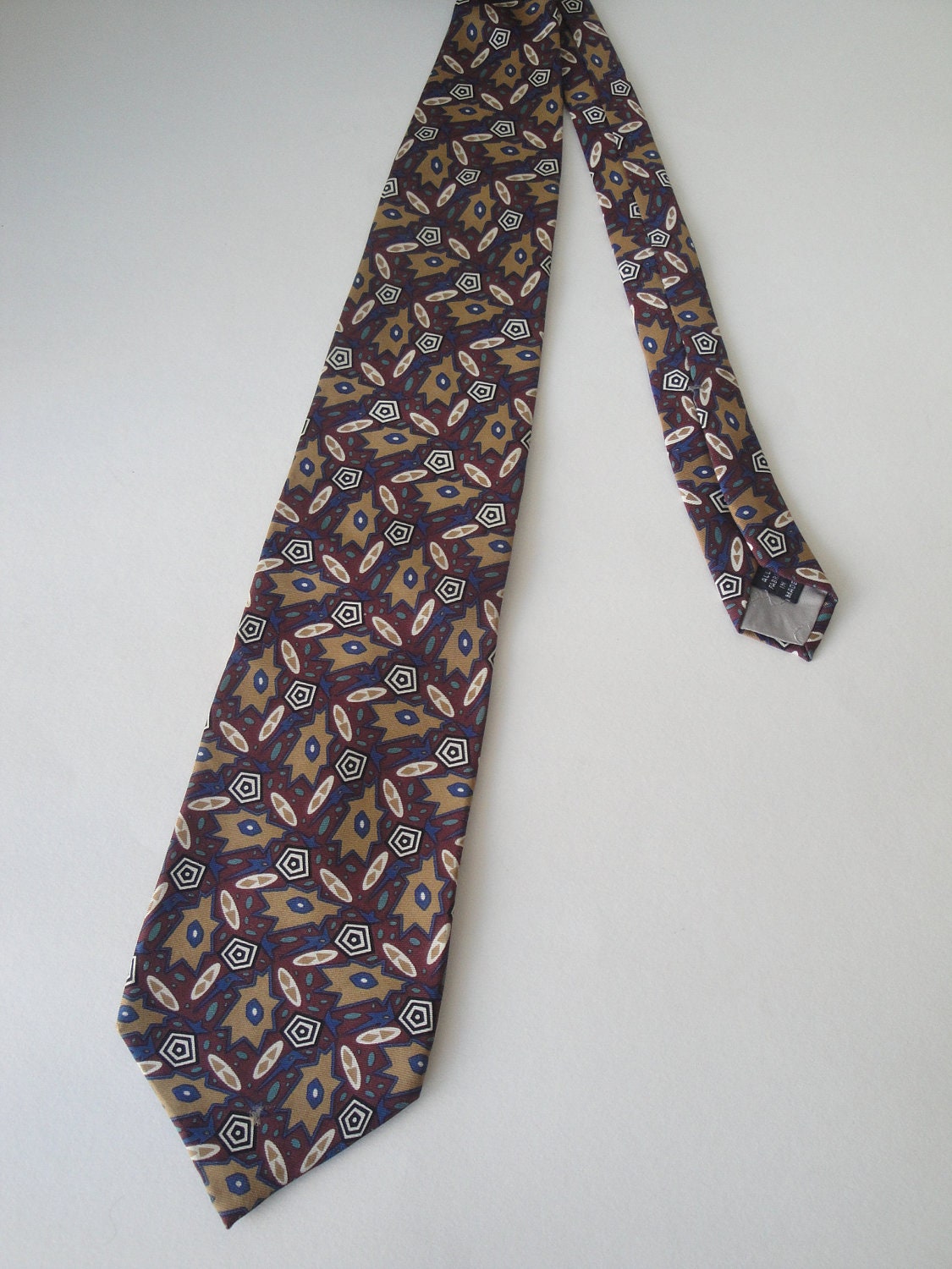 Vintage Christian Dior Necktie Abstract - Etsy