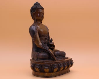 Medicine Buddha Authentic Bronze Statue