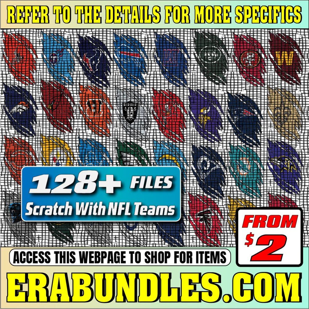 Scratch Football Kit 128 Files Scratch With All Football Teams Bundle Svg, Football Svg, Png ...