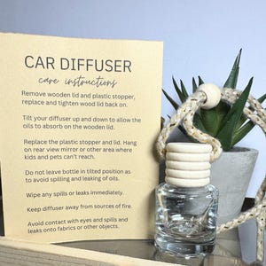 Hanging Aromatherapy Essential Oil Car Diffuser