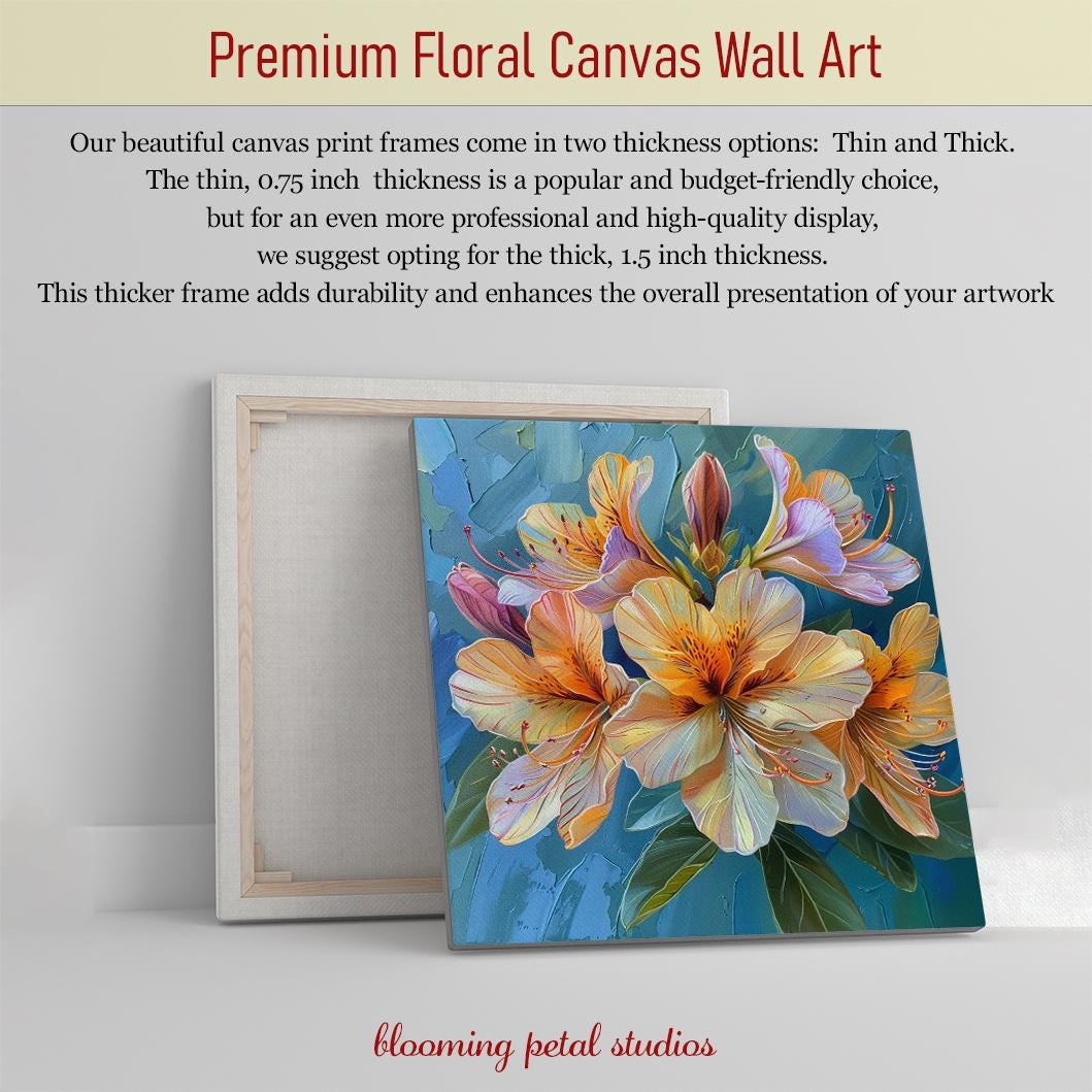 Alstroemeria Art, Canvas or Poster, Floral Contemporary