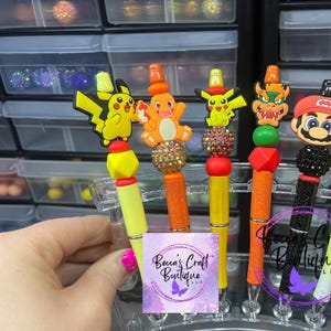 Pokemon Mario Perlenstift Geschenk Stifte Männer Frauen