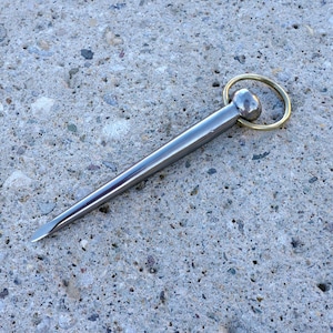 Marline spike- with brass ring