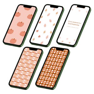 Fall Digital Wallpaper Package, iPhone, Android, Samsung