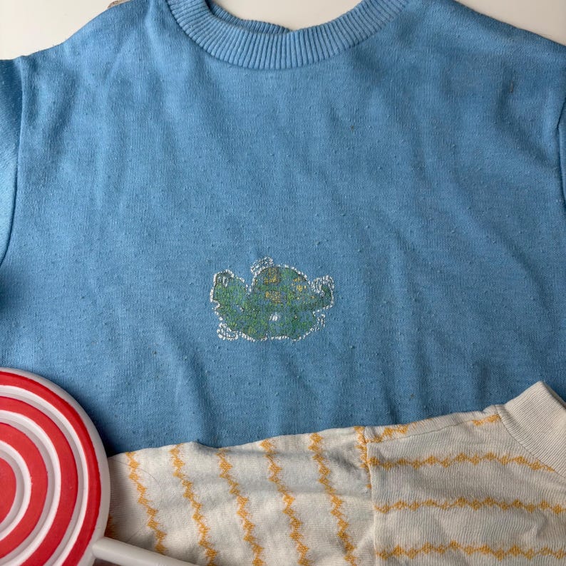 VTG 15-teilig Kinder Lot 1950er - 1990er Jahre Baby Kleinkind Osh Kosh B'Gosh Onesies Bodysuits Hemden Overalls Größe 0-3T Bild 18