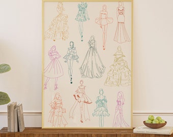 Impression d'art mural magazine de mode : décoration d'appartement chic à New York (téléchargement numérique)