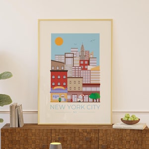 NYC Wall Art, NYC Poster, NYC Prints, Nyc Gift, Nyc Art, Nyc Apartment Poster, Nyc Aesthetic Poster, Nyc Downloadable Print, Nyc Apartment