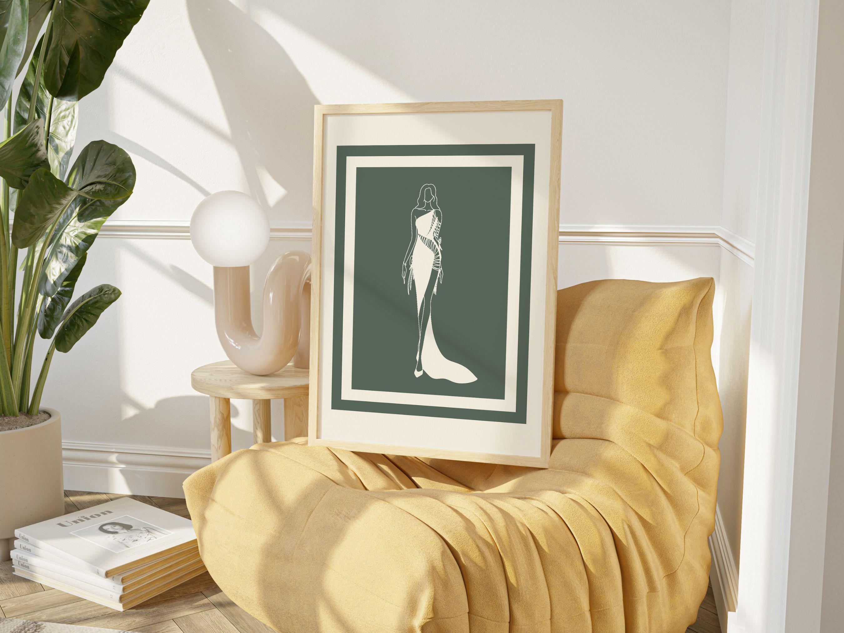 Uptown Girl Poster, High Fashion Poster, Luxury Fashion Wall Art, Girly ...