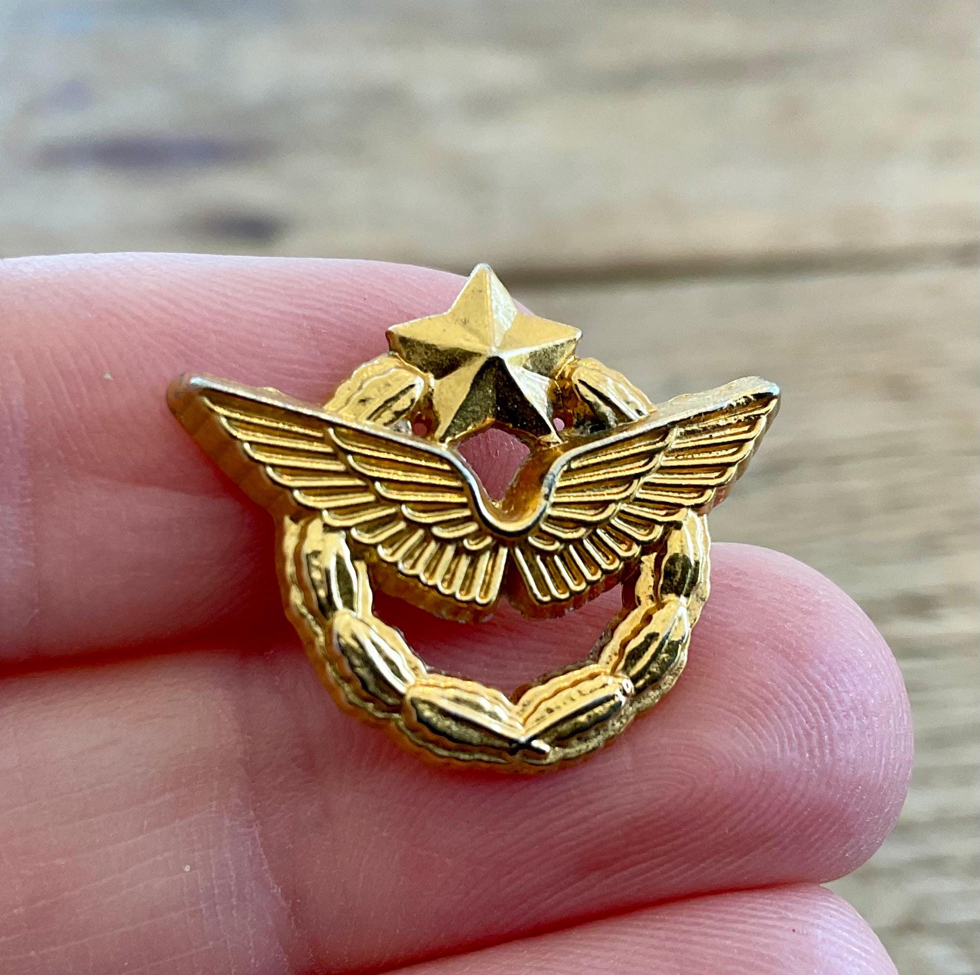 Distintivo spilla Aeronautica Militare ufficiale con logo araldico