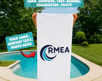Custom Logo Beach Towel: Personalized Corporate Gift