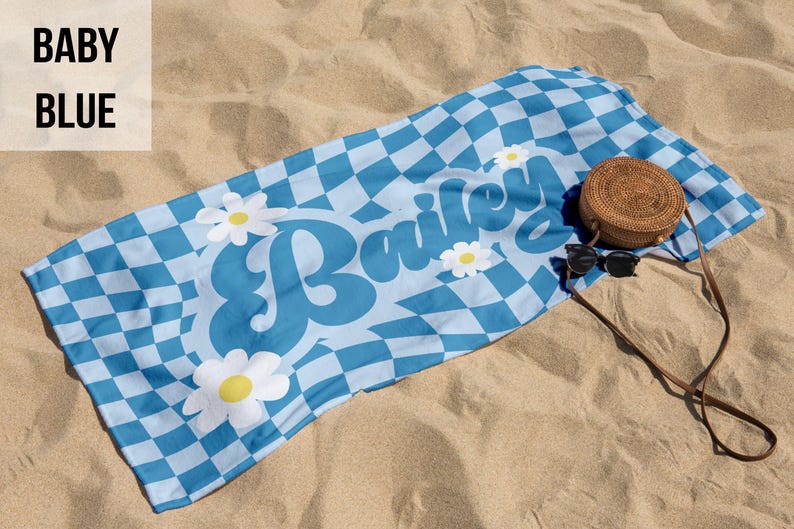 FoundsCustomDesigns Beach Towel