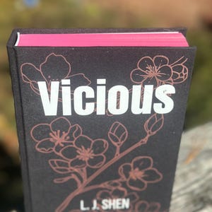 Vicious by L. J. Shen | Special Edition | Rebound book | Rebind | Paperback to hardcover