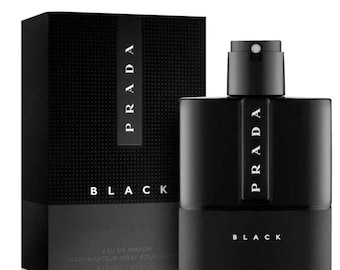 Prada Luna Rossa Black Eau de Parfum Cologne for Men Spray 3.3 oz  100 ml New Sealed box