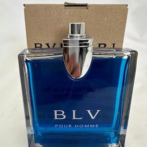 Bvlgari blv pour homme edt spray per uomo 1,7 oz / 50 ml Nuovo in scatola tester. Vintage. Fuori produzione