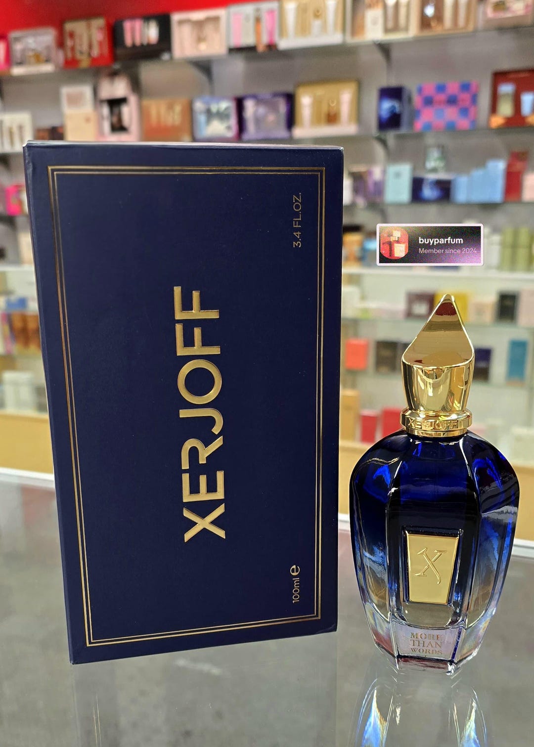 More Than Words by XERJOFF Fragrance for Unisex 3.4 Oz / 100 Ml