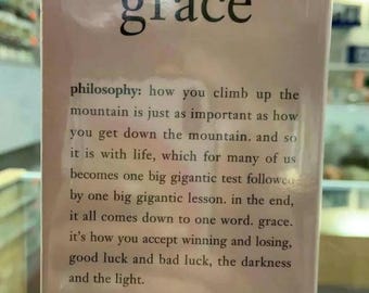 philosophy amazing grace 4 oz/120 ml eau de toilette spray for women. New in factory sealed retail box.please see pictures