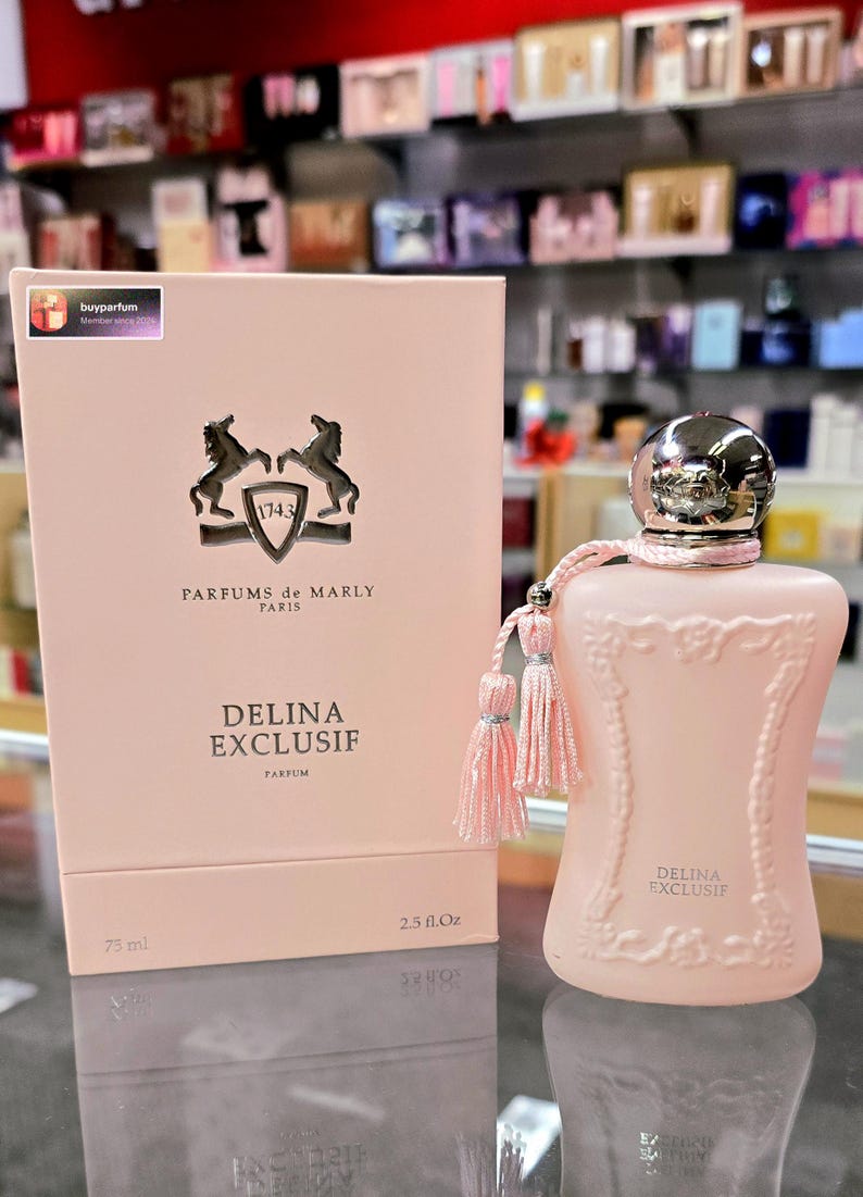 Parfums de Marly DELINA EXCLUSIF PARFUM 2.5oz / 75ml Parfum Spray for Womens- New & Sealed. image 1