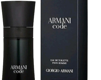 Armani Code Herrenduft von Giorgio Armani, 50 ml Eau de Toilette Spray, neu und versiegelt. Siehe Bilder.