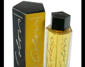 Color fragrance By Benetton unisex 1.7oz /50 ml Eau de Toilette Splash New In Box. older version. vintage