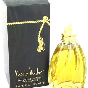Eau de parfum en spray Nicole Miller para mujer, 3,4 oz/100 ml. Nuevo en caja de venta minorista. Vintage