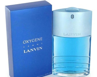 OXYGENE homme fragrance By  Lanvin 3.4 oz  100 ml EDT spray for Men. NEW factory sealed