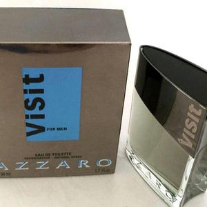 Visit by Azzaro Cologne for Men 1.7 oz/ 50 ml  Eau de Toilette Spray. New in Box