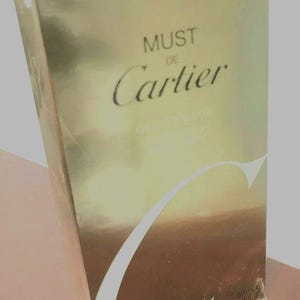 Must de Cartier by Cartier 1.6 FL oz/50 ML Edt Spray Sealed Box*Older Version*Celo.code #4DAC. Vintage.Discontinued