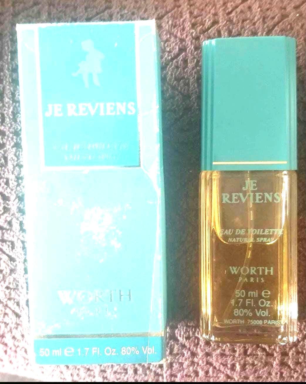 Je Reviens Worth Perfume Bottle - Etsy Canada