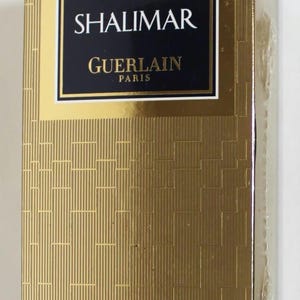 Fragancia Shalimar para mujer de Guerlain, Agua de Colonia en Spray, 75 ml (2.5 oz). Estuche nuevo y sellado. Ver fotos.