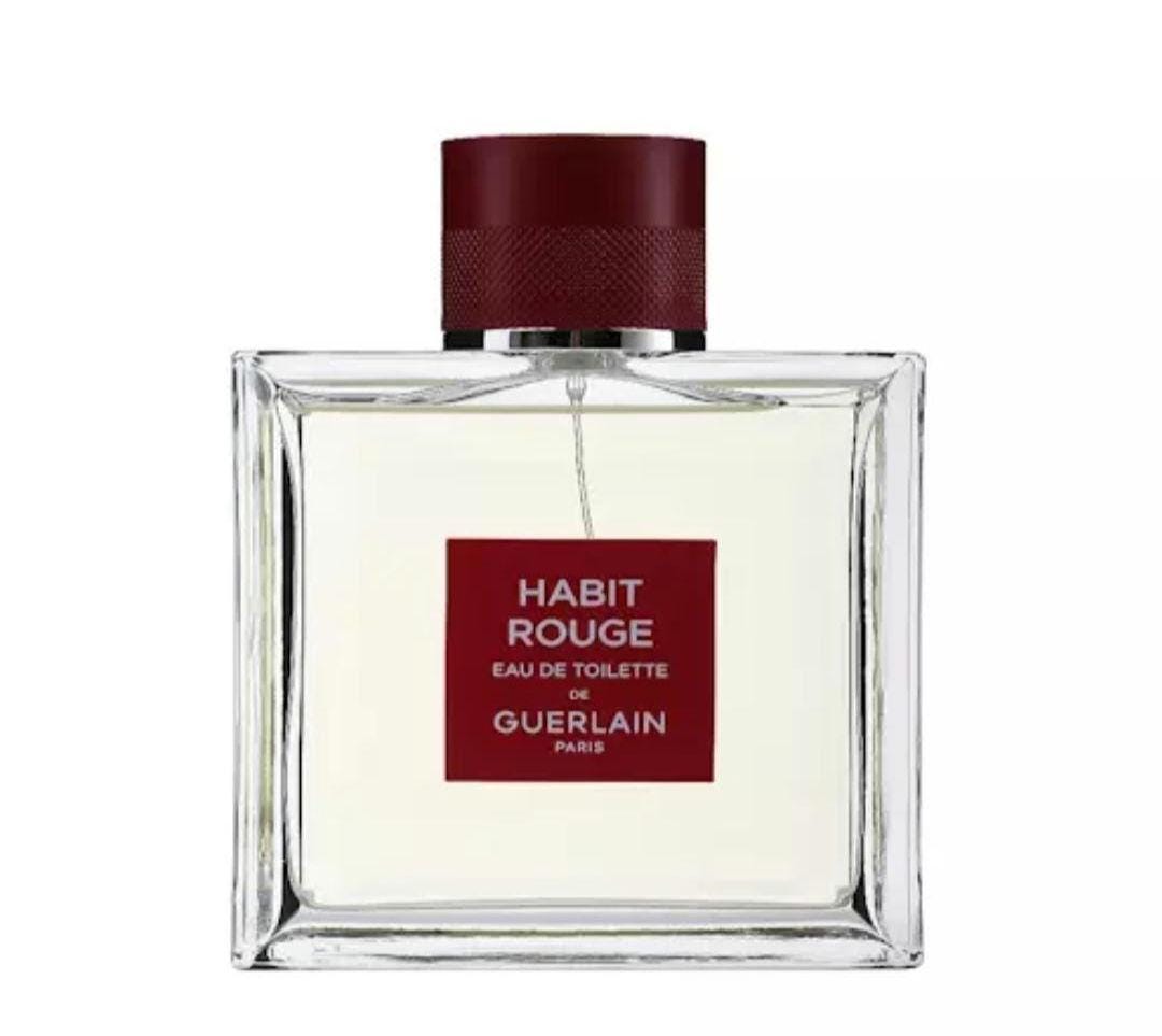 Habit Rouge Fragrance by Guerlain 3.3 Oz / 100 Ml EDT Spray for