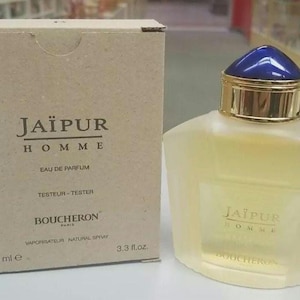 Jaipur Homme di Boucheron Eau de parfum 3.3 Oz /100 ml spray NOVITÀ scatola inTester Per uomo. Annata. per favore guarda le foto