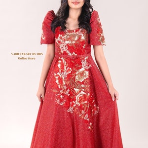 Filipiniana Prom Dress - Etsy Filipiniana Prom Dress - Etsy