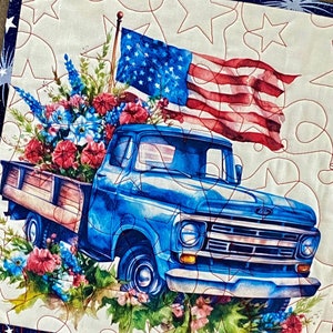 Patriotic Table Runners, Memorial Day Decor, July 4th Table Runners, Americana Table Runners, Table Toppers, Table Décor image 5