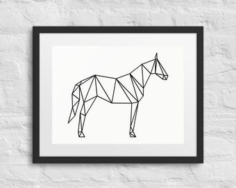 Horse Framed poster
