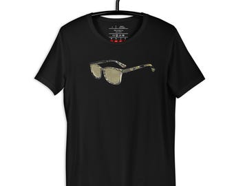 Camo Sunglasses T-Shirt, 100% Cotton Tee.