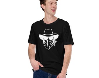 Bandit T-shirt: Cotton Graphic Tee.