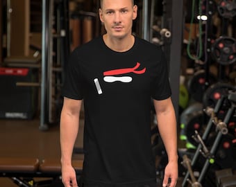 Ninja T-Shirt, Minimalist Graphic Tee, Soft Cotton.